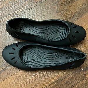 Crocs ballet flats size 9